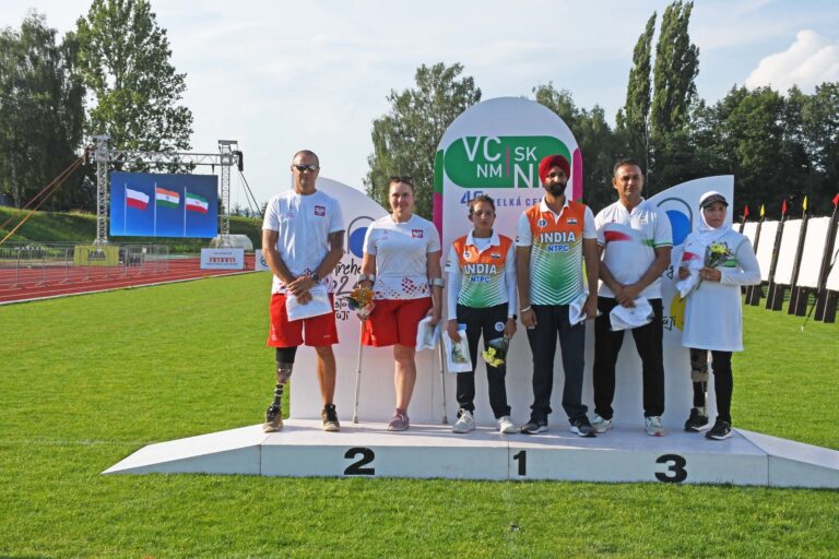 Dwa srebrne krążki Pucharu Europy osób z niepełnoprawnościami w Novym Mescie