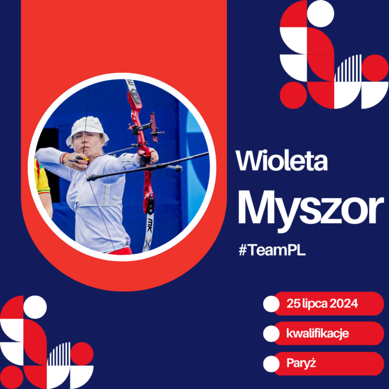 Już jutro Wioleta Myszor wystartuje na Igrzyskach w Paryżu!