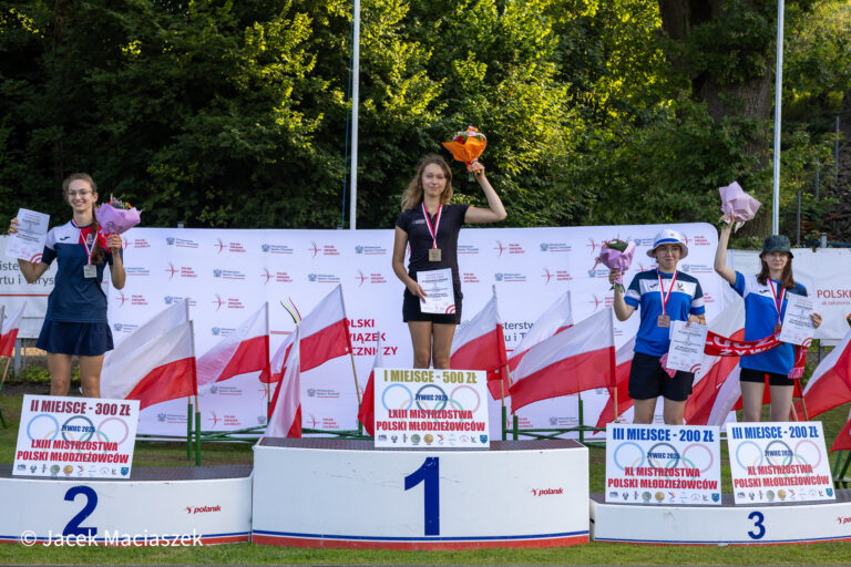Aleksandra Ozdoba i Maksymilian Osuch Młodzieżowym Mistrzami Polski