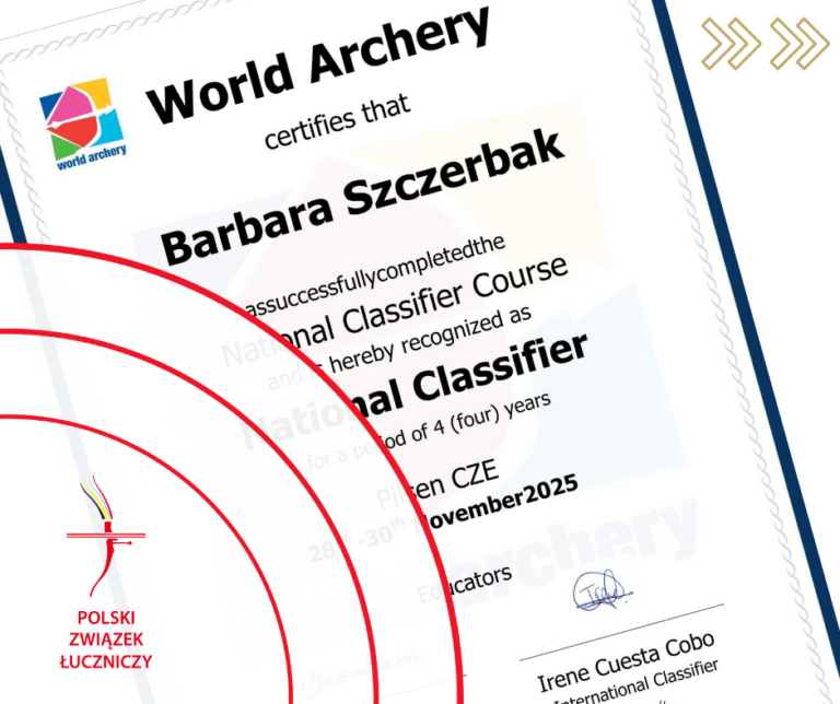 Barbara Szczerbak krajowym klasyfikatorem ParaArchery