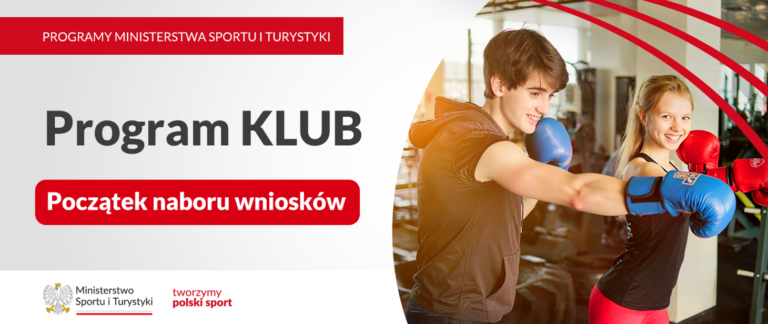 Ruszył nabór wniosków do Programu KLUB
